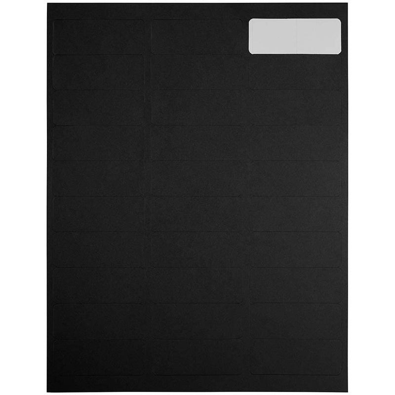 JAM PAPER Return Address Labels - Standard Mailing - 1 x 2 5/8 - Black - 120 Shipping Labels/Pack - Image 5